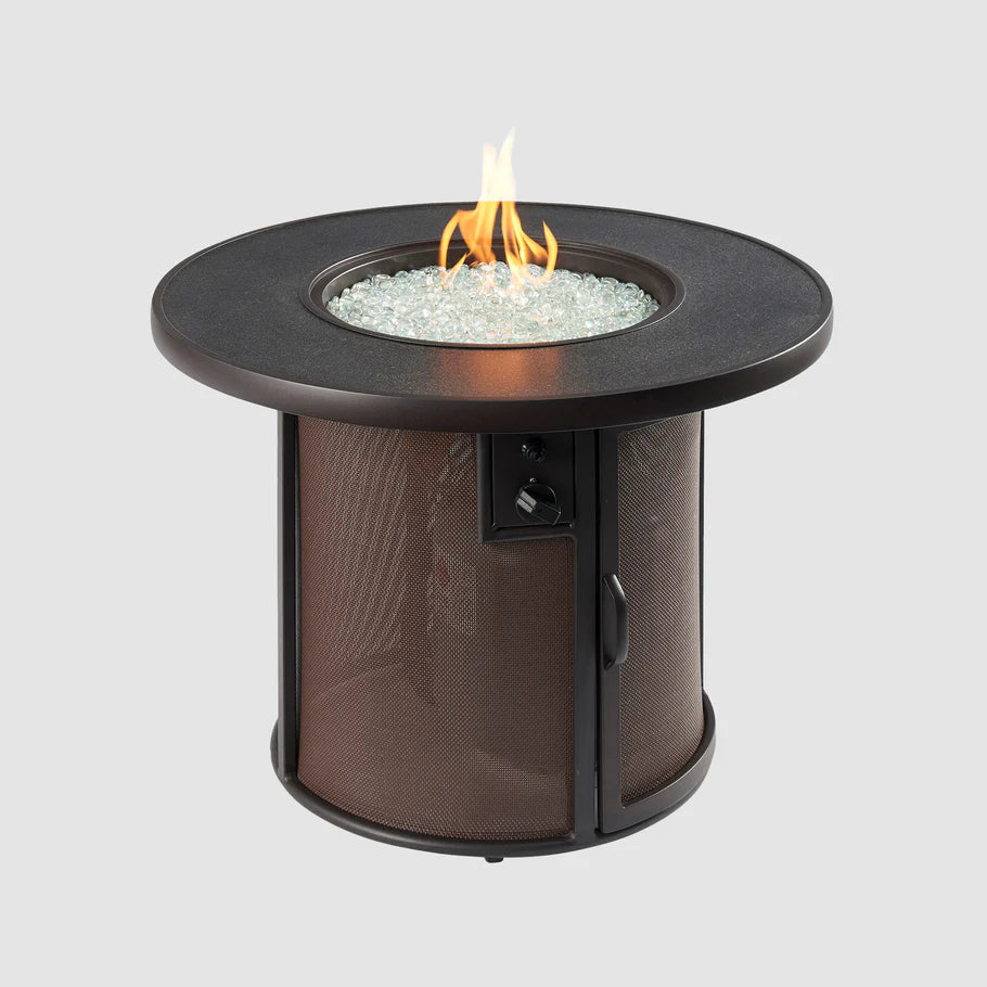 Outdoor Greatroom Brown Stonefire Fire Table SF-32-K
