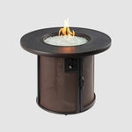 Outdoor Greatroom Brown Stonefire Fire Table SF-32-K