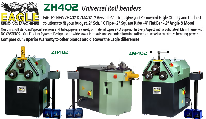 Eagle Bending Machines Z402M - 1-1/2" Pipe Z402M