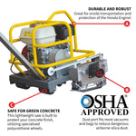 Tomahawk 6" Early Entry Green Concrete Saw with 3.5 HP Honda GX120 Engine TFS6H