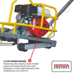 Tomahawk 6" Early Entry Green Concrete Saw with 3.5 HP Honda GX120 Engine TFS6H