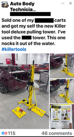 Killer Tools Deluxe Vacuum Floor Puller ART23DX
