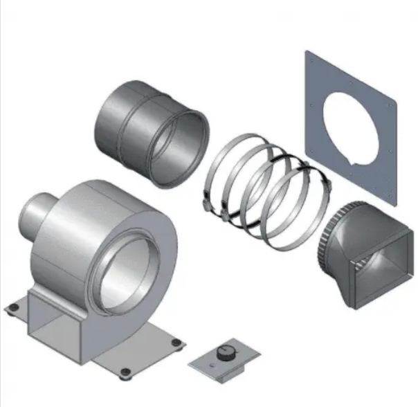 Valcourt Forced Air Kit (Everest, Horizon, Dallaire, Waterloo) VA4460