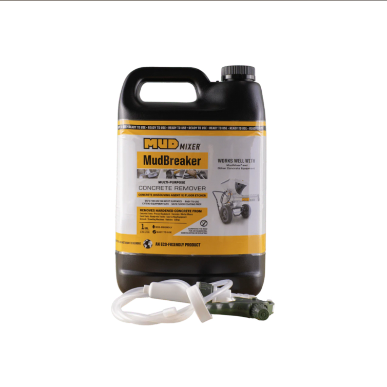 MudMixer | MudBreaker Concrete Remover and Dissolver | 1 Gallon | MMBR-1281 MMBR-1281.MUD