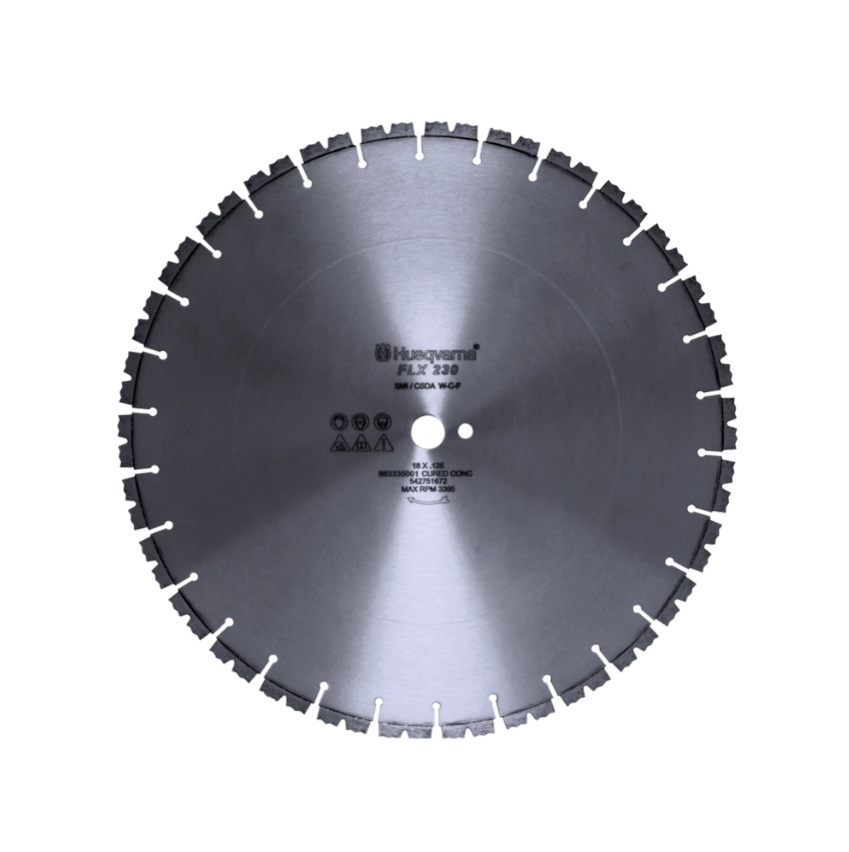 Husqvarna | FLX 230 | Diamond Saw Blade | 20 In. x 0.125 In. x 1DP-20mmB | Concrete | 542751673