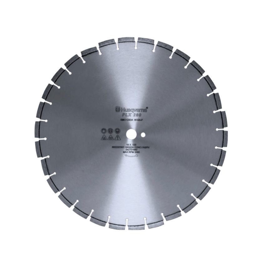 Husqvarna | FLX 280 | Diamond Saw Blade | 20 In. x 0.125 In. x 1DP-20mmB | Asphalt | 542751681