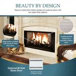 Majestic Royalton Radiant Wood Burning Fireplace BE36