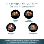 Majestic Sovereign Wood Burning Fireplace SA36C