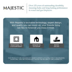 Majestic Sovereign Wood Burning Fireplace SA36C