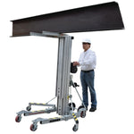 Sumner Galvanized Finish 15' Series 2600 "Axel" The Big Lift Contractor Lift, 1,100 lbs cpacity 2615G