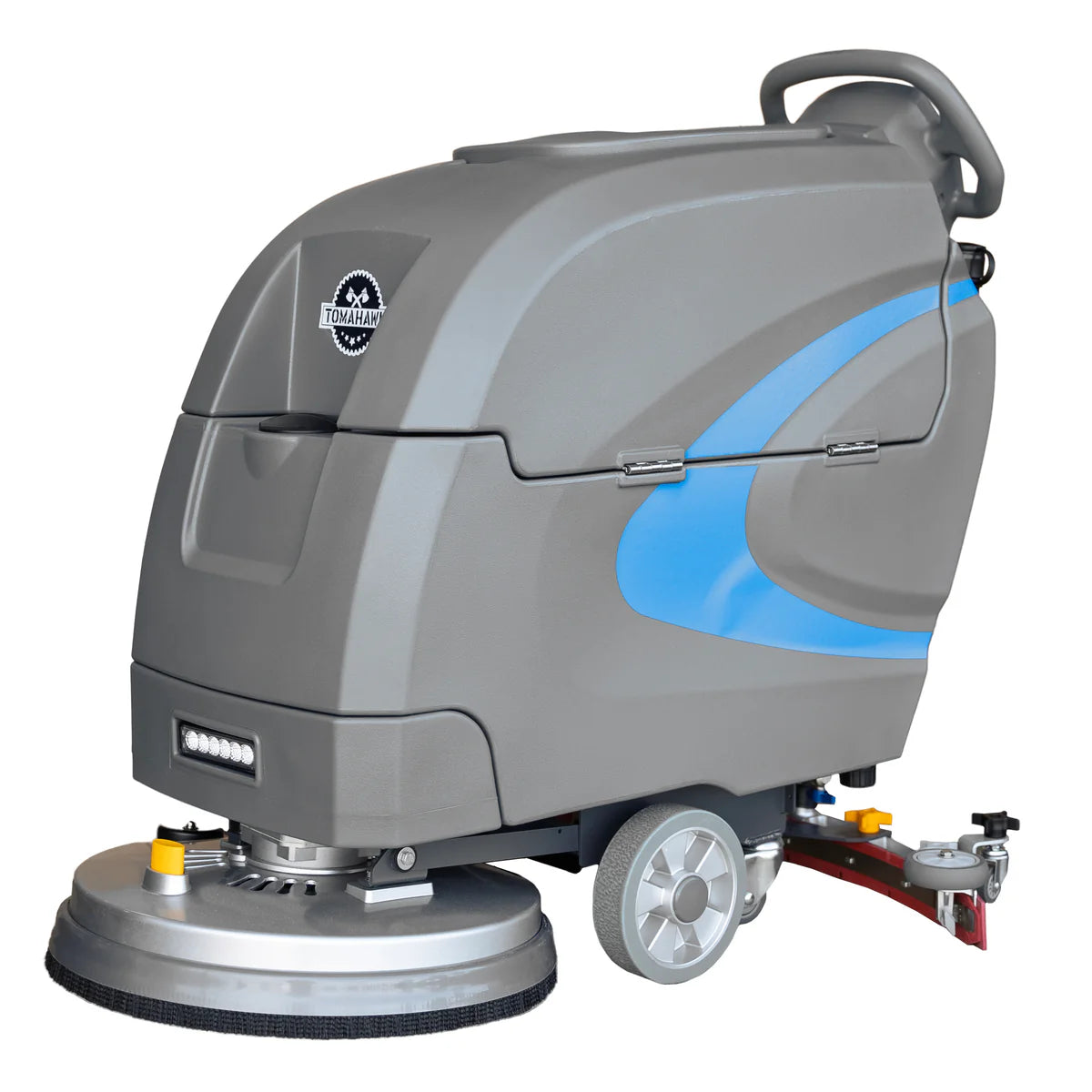 Tomahawk 20” Auto Floor Scrubber Self-Propelled Traction Drive Brush Squeegee Cordless 24V Battery TAS850A
