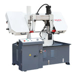 KaKa Industrial Metal Horizontal Band Saw,Double Column Swivel Head Band Saw, Hydraulic downfeed control with variable Cutting speed, Max cutting capacity 11 inch with 230V 3PH,TBK-11A 271211V230