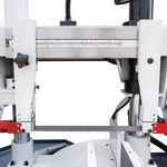 KaKa Industrial Metal Horizontal Band Saw,Double Column Swivel Head Band Saw, Hydraulic downfeed control with variable Cutting speed, Max cutting capacity 11 inch with 230V 3PH,TBK-11A 271211V230