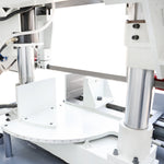 KaKa Industrial Metal Horizontal Band Saw,Double Column Swivel Head Band Saw, Hydraulic downfeed control with variable Cutting speed, Max cutting capacity 11 inch with 230V 3PH,TBK-11A 271211V230