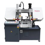 KaKa Industrial Metal Horizontal Band Saw,Double Column Band Saw, Hydraulic downfeed control, Max cutting capacity 11 inch with 220V 3PH motor TBK-11B 271212V220