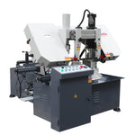 KaKa Industrial Metal Horizontal Band Saw,Double Column Band Saw, Hydraulic downfeed control, Max cutting capacity 11 inch with 220V 3PH motor TBK-11B 271212V220