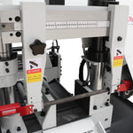 KaKa Industrial Metal Horizontal Band Saw,Double Column Band Saw, Hydraulic downfeed control, Max cutting capacity 11 inch with 220V 3PH motor TBK-11B 271212V220