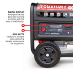 Tomahawk 4000 Watt Honda Powered Generator Portable Gas Power Professional Use TG4000H