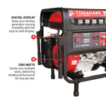 Tomahawk 7000 Watt Honda Powered Portable Generator Gas Power Professional Use TG7000H