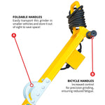 Tomahawk 10" Electric Concrete Floor Grinder 1.5HP Motor for Smoothing, Floor Prep, Coatings TGDR10