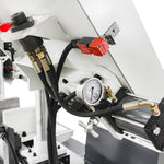 KaKa Industrial Kaka Industrial TGK-14 Double column horizontal band saw, Max cutting capacity 13.8 inch,vertical lifting, high stability. Cutting speed adopts hydraulic control, 230V-60HZ-3PH 188302V230