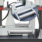 KaKa Industrial Kaka Industrial TGK-16A Double column horizontal band saw, Max cutting capacity 15.7 inch, vertical lifting, high stability. Cutting speed adopts hydraulic control, 230V 60HZ 3PH 188304V230