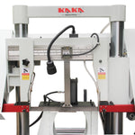 KaKa Industrial Kaka Industrial TGK-16A Double column horizontal band saw, Max cutting capacity 15.7 inch, vertical lifting, high stability. Cutting speed adopts hydraulic control, 230V 60HZ 3PH 188304V230