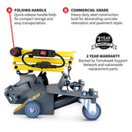 Tomahawk Concrete Crack Chaser 4.5" Grinder Epoxy & Concrete Repair Walk Behind TKRS4.5