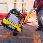 Tomahawk 6.5 HP Honda Reverse Hydraulic Plate Compactor for Soil, Aggregate, Cohesive Compaction TPC175H