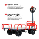Tomahawk Powered Stock Picker 400kg Capacity for Warehouses, Shops & Material Handling TPKR400