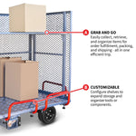 Tomahawk Powered Stock Picker 400kg Capacity for Warehouses, Shops & Material Handling TPKR400
