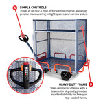 Tomahawk Powered Stock Picker 400kg Capacity for Warehouses, Shops & Material Handling TPKR400
