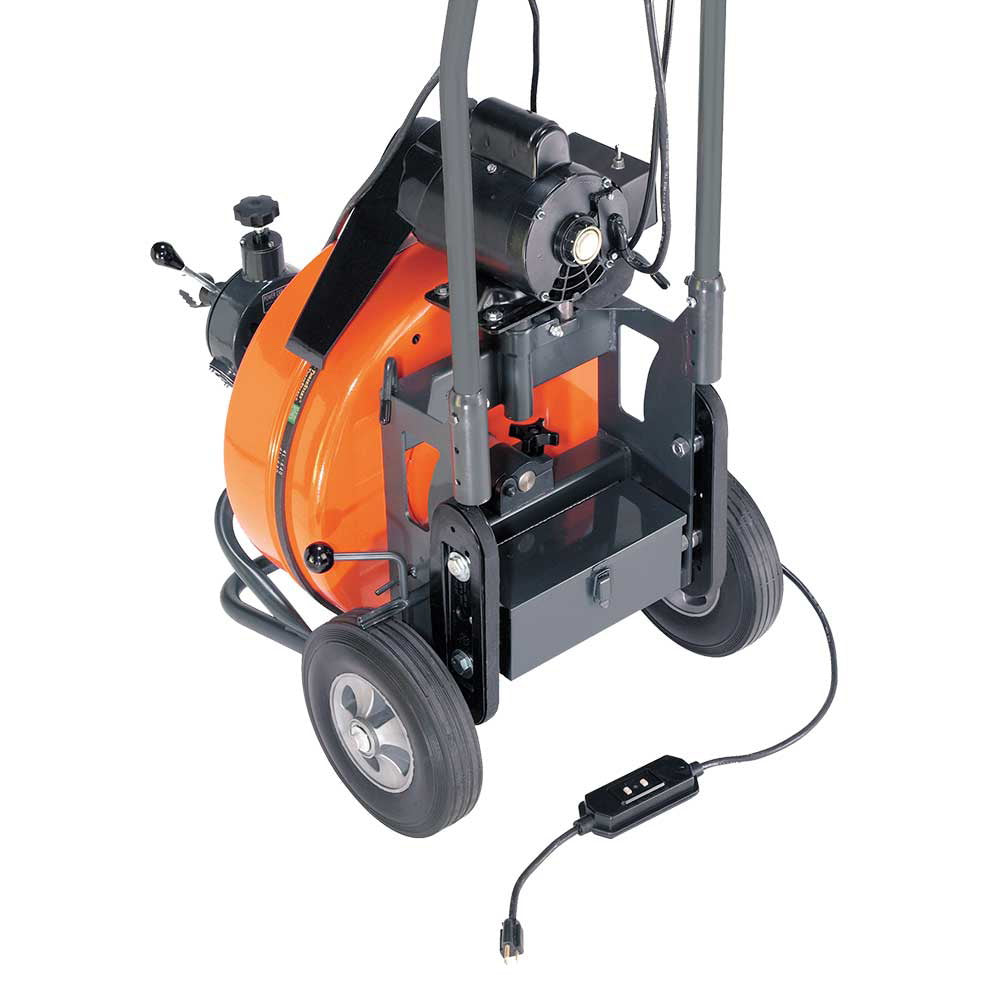 General Pipe Cleaners SpeedRooter 92R | 100-Ft. X 5/8-In. Cable | SRCS-R Cutter Set 108640.GEN