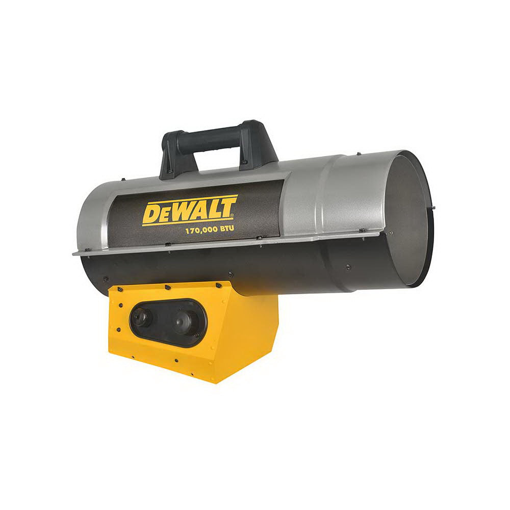 DEWALT Forced Air Heater | DXH170FAVT | 125K/170K BTU/hr | Propane GWG311235
