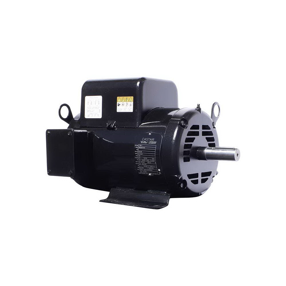 CASTAIR | Baldor 5 HP 1-Phase 208-230V (22.2-21.2A) w/1.25SF | 1750 RPM |1-1/8-in. Shaft w/ Key GWG311293