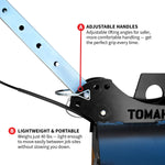 Tomahawk 440 lb Electric Paver Slab Vacuum Lifter 1200W for Hardscaping, Concrete, and Stone Placement TVL440
