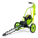 MiniTrencher GeoRipper Trencher | 2-Stroke Engine | 27-In. [700mm] Max. Depth w/ EZ Kart GR727.MIN