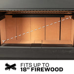 US Stove 1,200 Sq. Ft. Wood Stove Insert US1800E