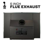 US Stove 1,200 Sq. Ft. Wood Stove Insert US1800E