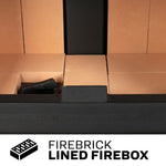 US Stove 2,000 Sq. Ft. Pedestal Wood Stove US2000-P