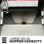 US Stove US5513-W Pellet Stove 40 lb. Hopper (1,800 Sq. Ft.) US5513-W