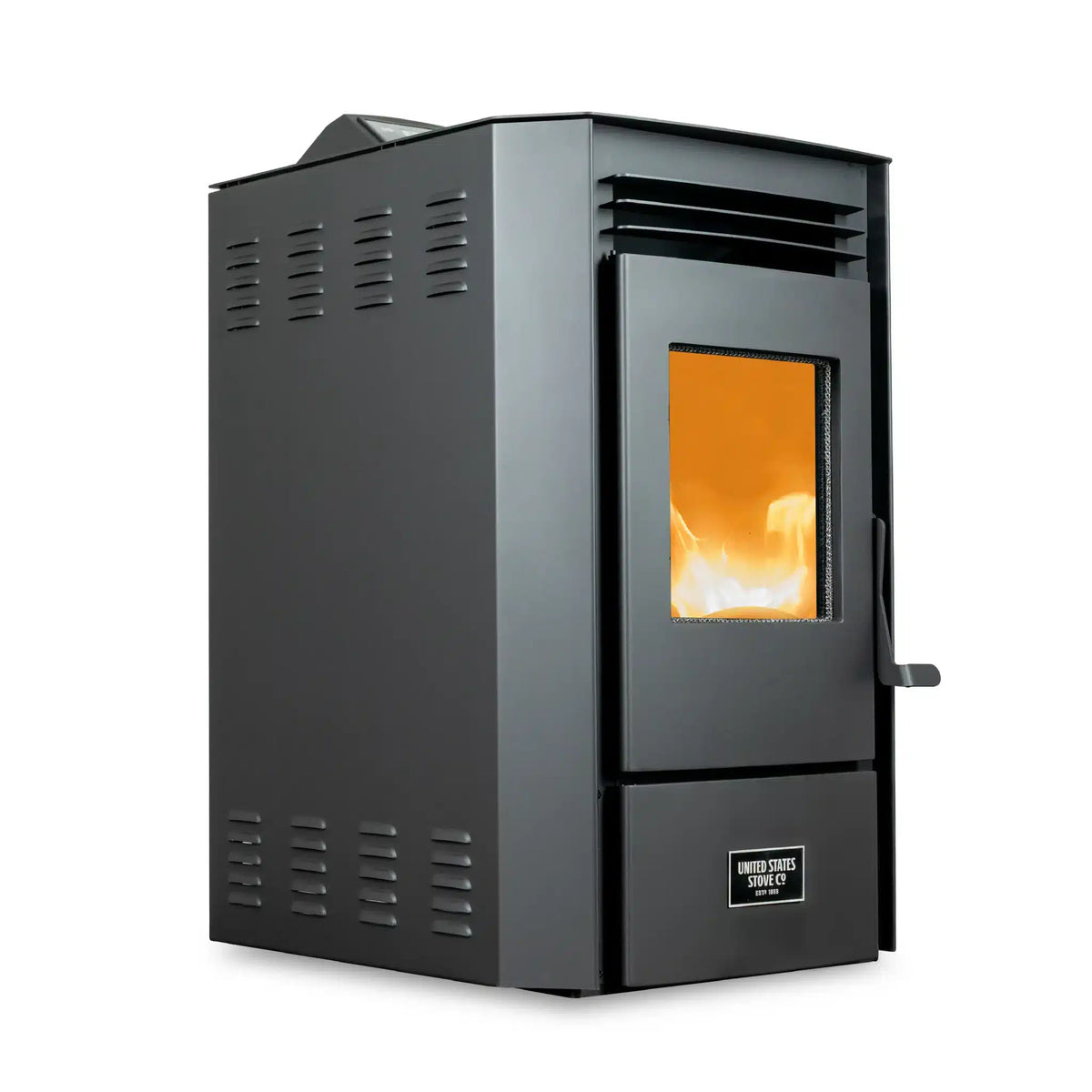 US Stove US5513-W Pellet Stove 40 lb. Hopper (1,800 Sq. Ft.) US5513-W