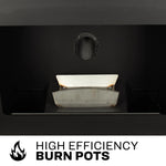 US Stove US5522-W Pellet Stove 170 lb. Hopper (3,000 Sq. Ft.) US5522-W
