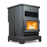 US Stove US5522-W Pellet Stove 170 lb. Hopper (3,000 Sq. Ft.) US5522-W