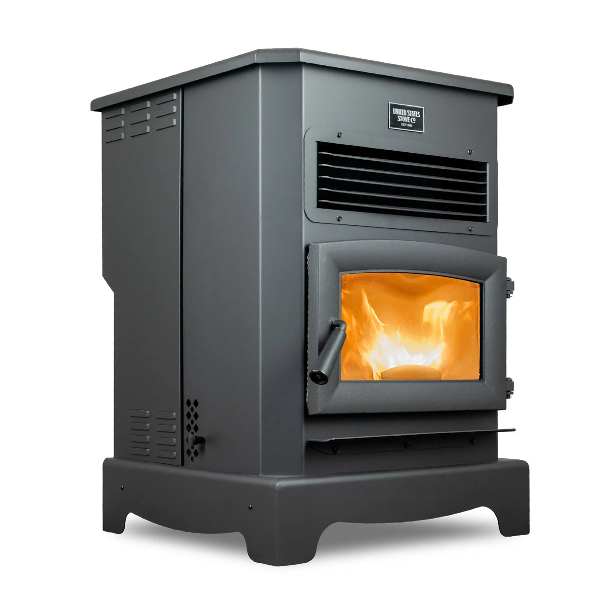 US Stove US5522-W Pellet Stove 170 lb. Hopper (3,000 Sq. Ft.) US5522-W