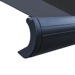 ALEKO Italian Full Cassette 10 x 8 Ft. Motorized Patio Awning with App and Remote Control AF10X8NERGRI-AP