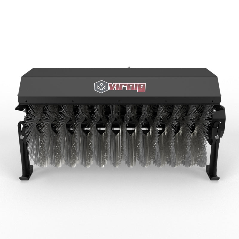 Virnig v20 Mini Skid Steer Angle Broom CAB48
