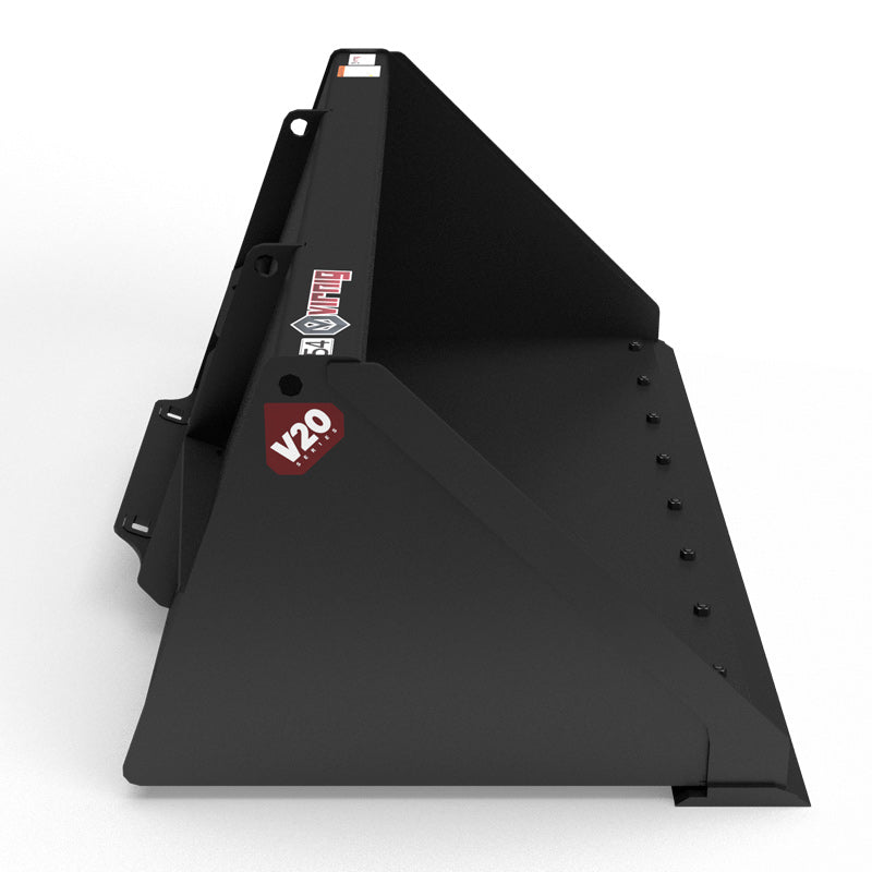Virnig v20 Mini Skid Steer High Capacity Dirt Bucket CHCB36