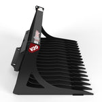 Virnig v20 Mini Skid Steer Skeleton Rock Bucket CSRB36