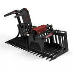 Virnig v30 Compact Tractor Skeleton Rock Grapple SRGV48-CT